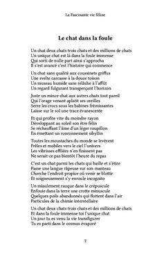 La fascinante vie féline