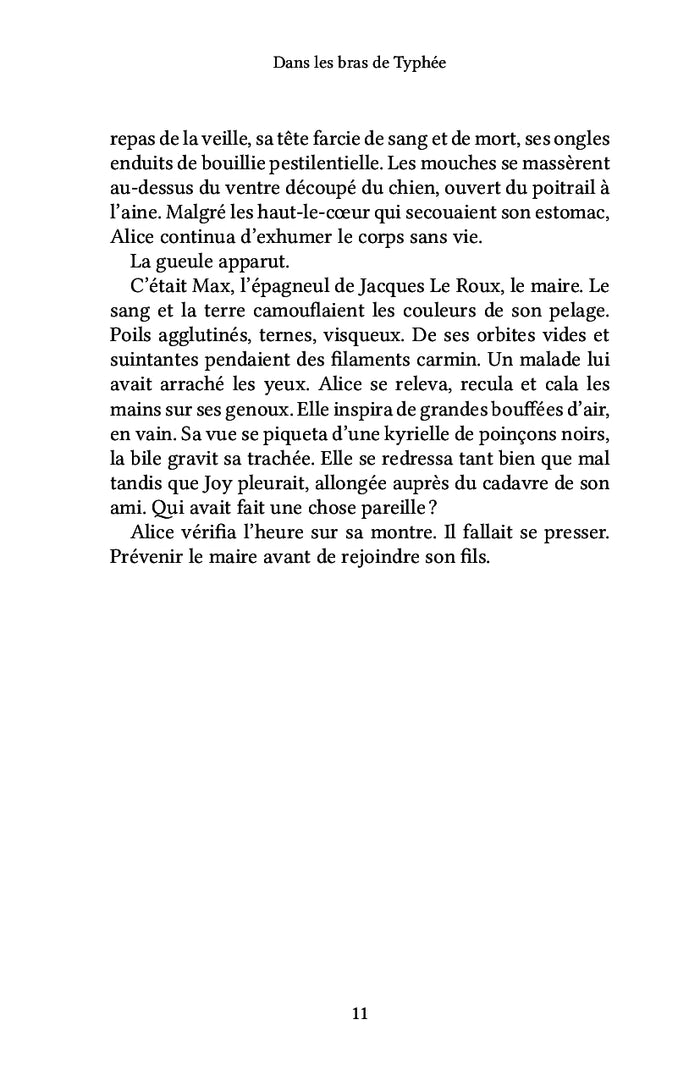 Dans les bras de Typhée