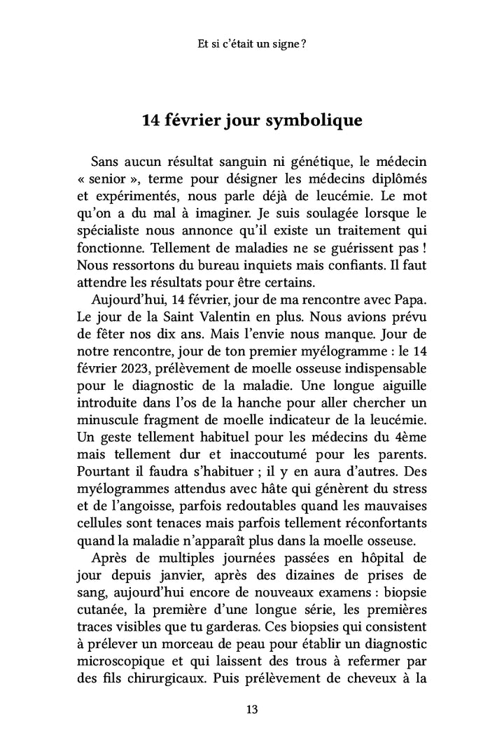 Et si c'était un signe ?