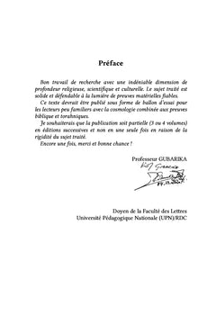 La Supériorité de la Bible et de la Torah sur les modèles cosmologiques scientifiques