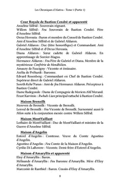 Les Chroniques d'Alativa - Tome 1 (Partie 1)