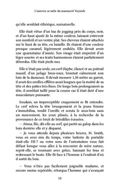 L'univers se mêle du manuscrit Voynich