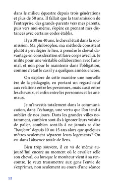 L'équitation au-delà des conventions