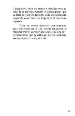 L'équitation au-delà des conventions