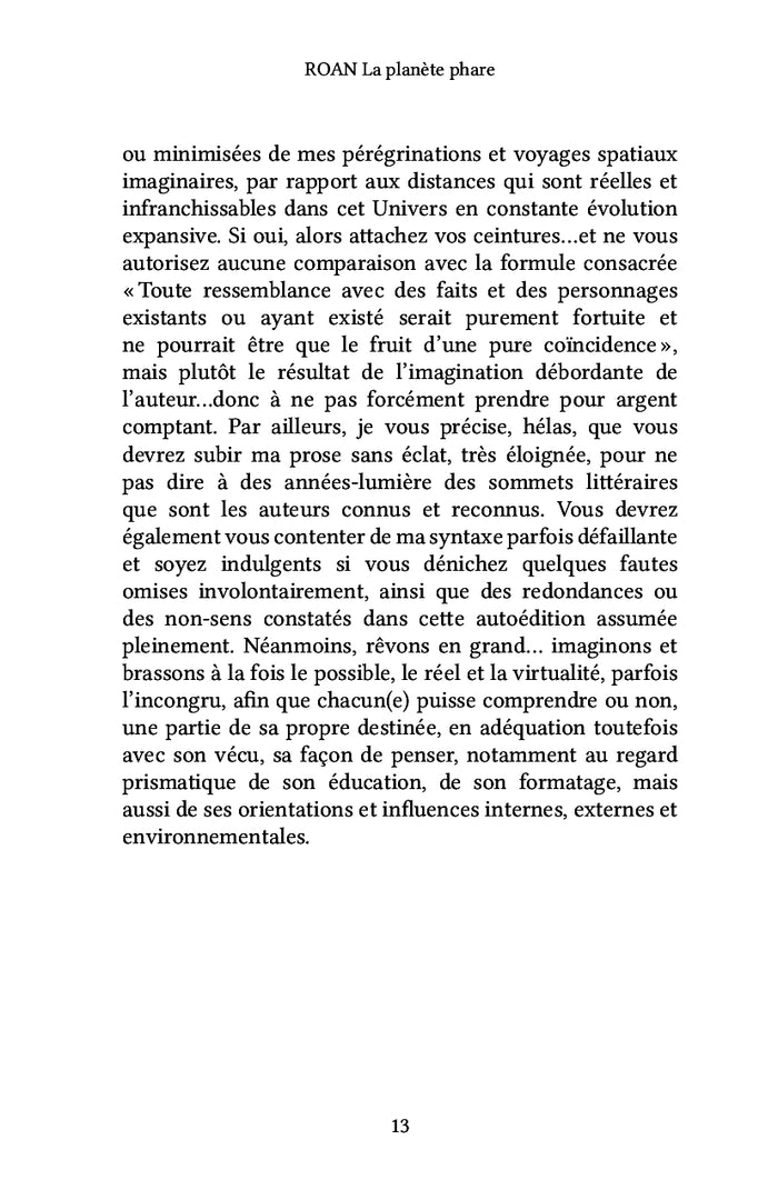 ROAN La planète phare