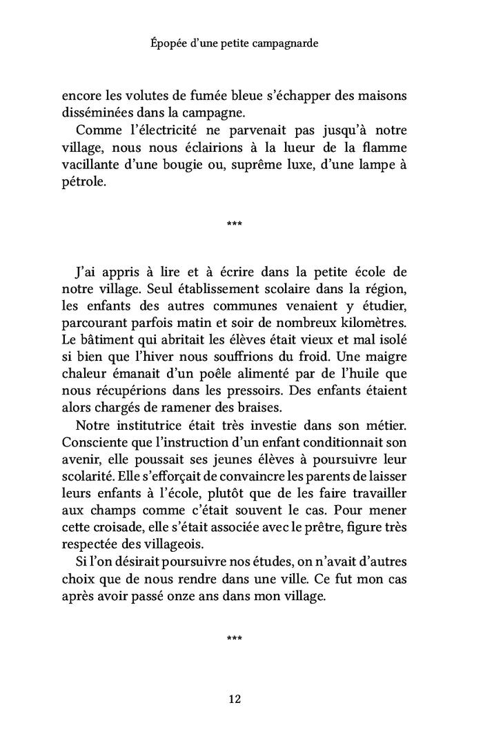 Épopée d'une petite campagnarde