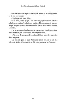 Les Chroniques de Galaad Partie 2