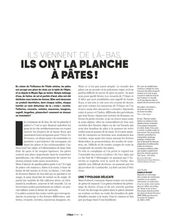 L'Alpe 107 - Des pâtes!