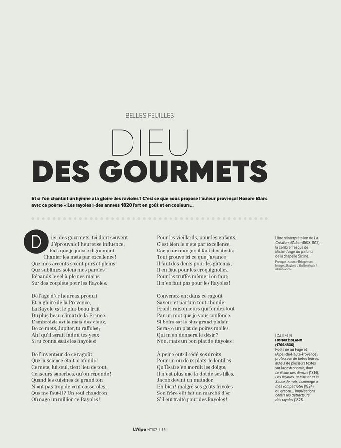 L'Alpe 107 - Des pâtes!