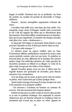Les chroniques de Michel et Céra - La rencontre
