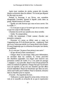 Les chroniques de Michel et Céra - La rencontre