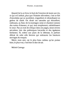 D avenir...en souvenirs