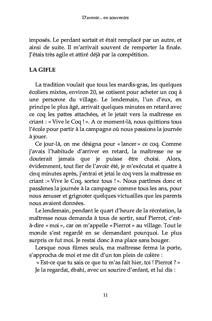 D'avenir... en souvenirs