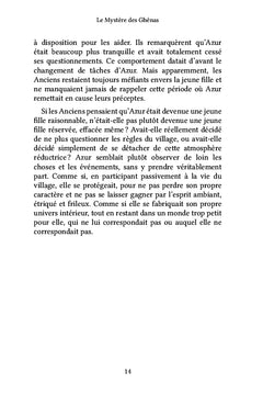 Le mystère des Ghénas