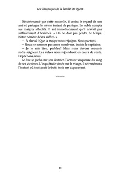 Les Chroniques de la famille De Quent