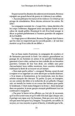 Les Chroniques de la famille De Quent