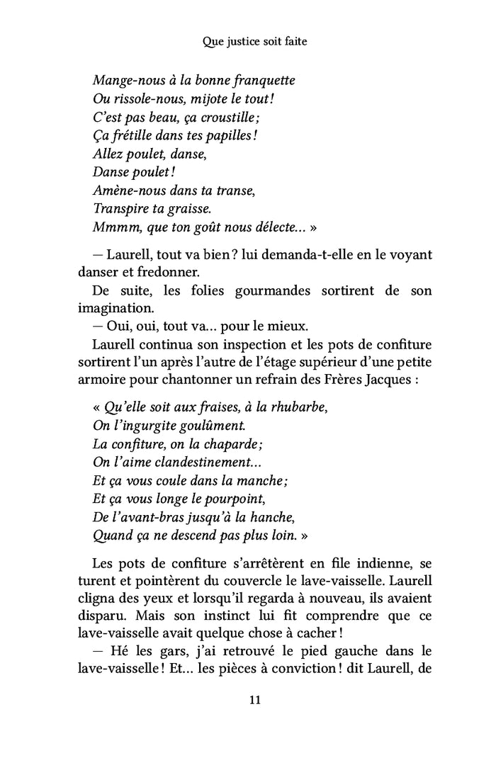 Que justice soit faite