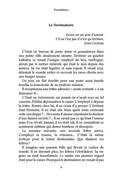 Parenthèses