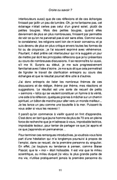 Croire ou savoir ?