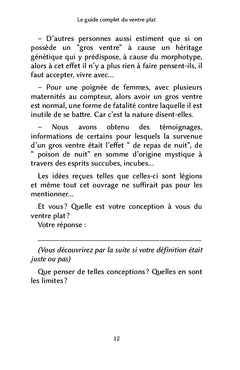 Le guide complet du ventre plat