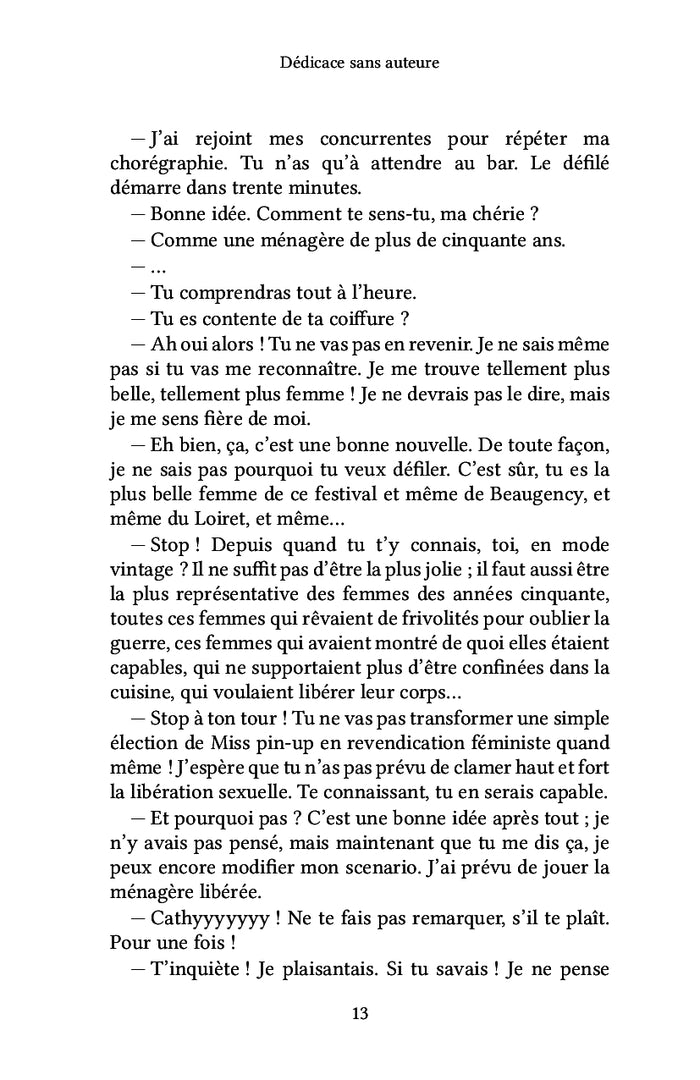 Dedicace sans auteure