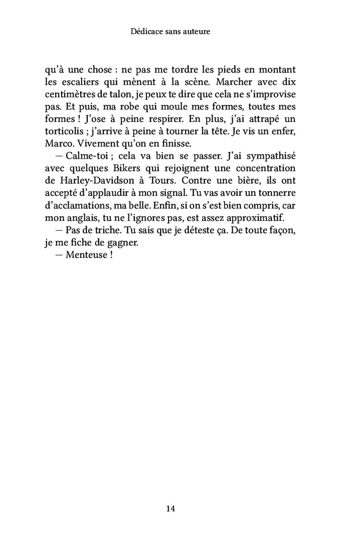 Dedicace sans auteure