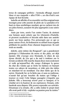 La ferme du bout de la nuit