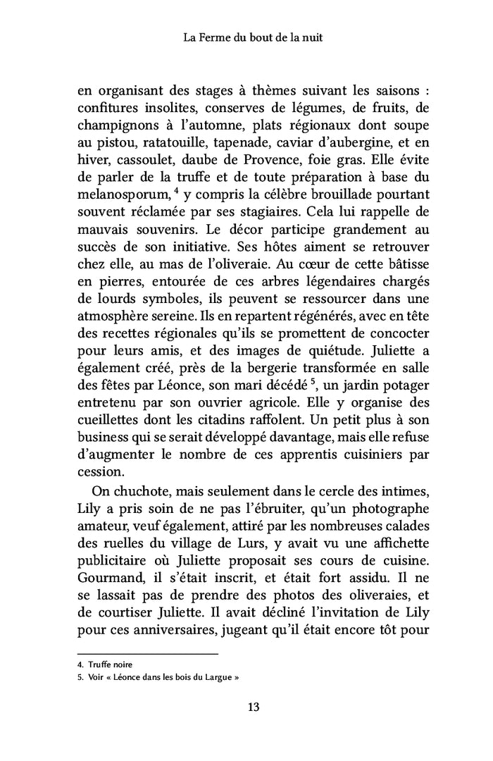 La ferme du bout de la nuit