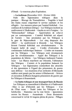 Les Légions tchèques en Sibérie