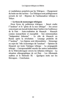 Les Légions tchèques en Sibérie