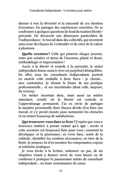 Consultants Indépendants : L'aventure pour métier