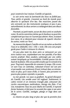 Camille aux pays des rêves lucides