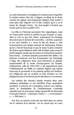 Monsieur le Directeur, justement, je voulais vous voir