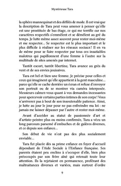 Mystérieuse Tara