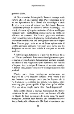 Mystérieuse Tara