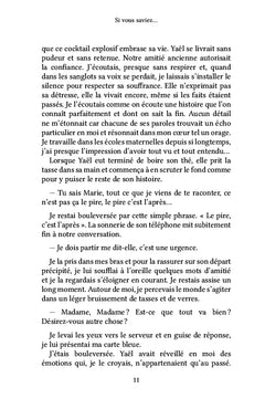 Si vous saviez...