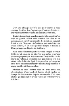 Les fantômes prennent le thé à minuit