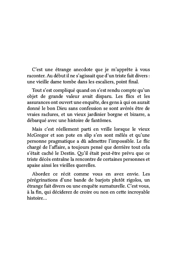Les fantômes prennent le thé à minuit