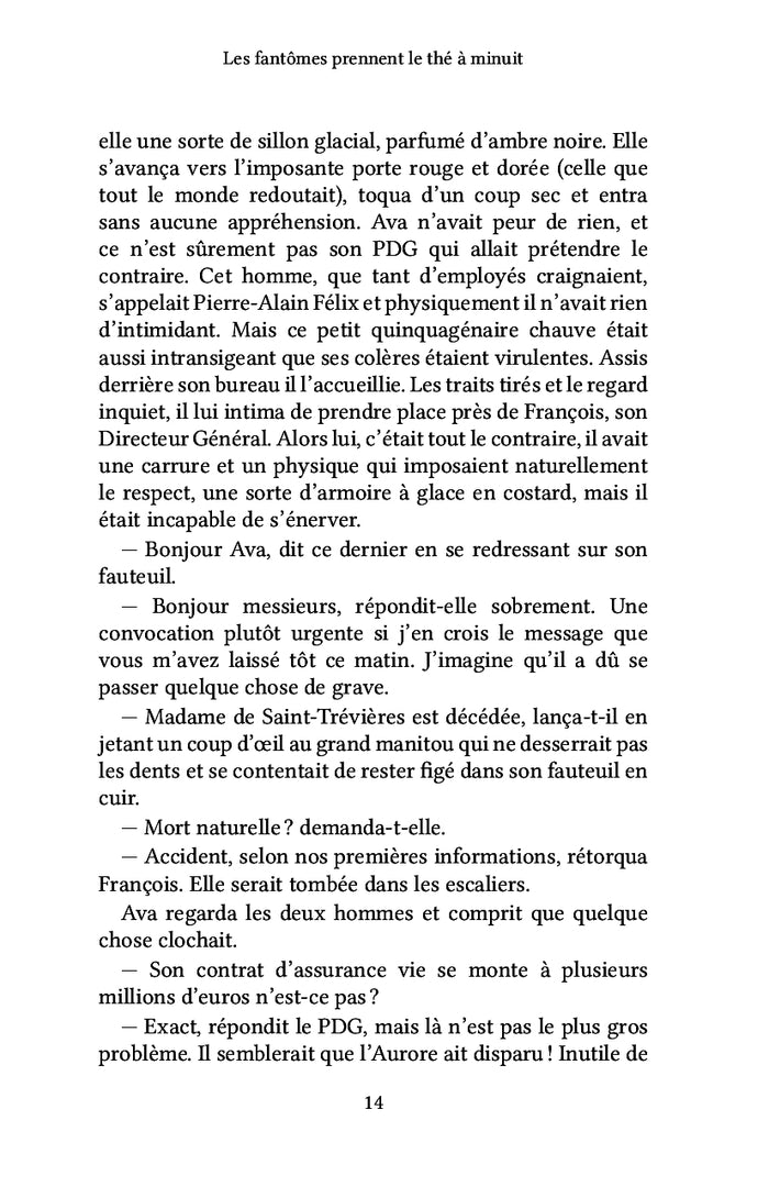 Les fantômes prennent le thé à minuit