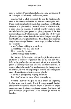 Langue aux chats