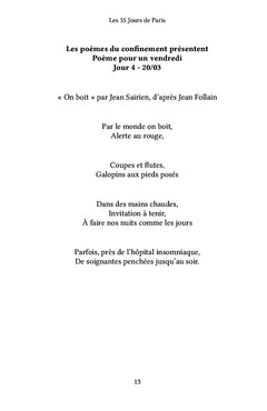 Les 55 jours de Paris