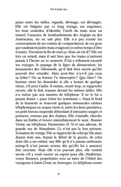 Un coeur sec