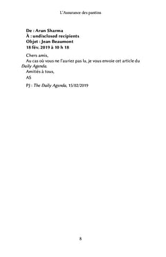 L'assurance des pantins
