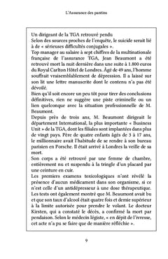 L'assurance des pantins