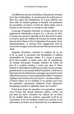 L'invention de l'énergie solaire