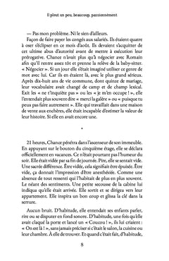 Il pleut un peu, beaucoup, passionnément