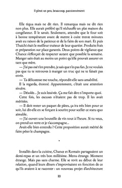 Il pleut un peu, beaucoup, passionnément