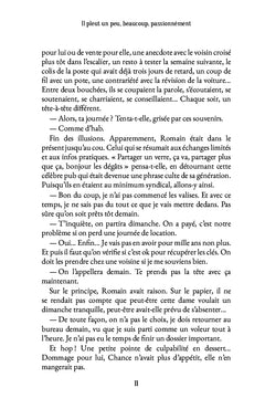 Il pleut un peu, beaucoup, passionnément