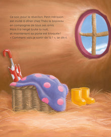 Petit hérisson, un réveillon sous la neige