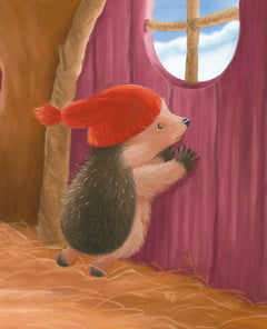 Petit hérisson, un réveillon sous la neige